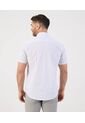 Camisa  Para Hombre Manga Corta Sin Bolsillo Cuello F Color Blanco Marca Patprimo #44017347 de Patprimo