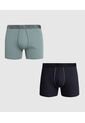 Boxer X2 Para Hombre Filete Medio Color Negro Marca Patprimo #44000527 de Patprimo