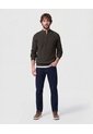 Suéter De  Con Cremallera Y Textura  Para Hombre Verde Patprimo de Patprimo