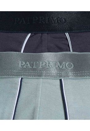 Boxer X2 Para Hombre Filete Medio Color Negro Marca Patprimo #44000527