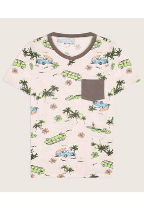 Pijama Para Niño M/C P/C Color Gris  Marca Patprimo #66040051