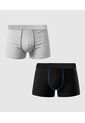 Boxer X2 Para Hombre Filete Medio Color Negro Marca Patprimo #44000527 de Patprimo