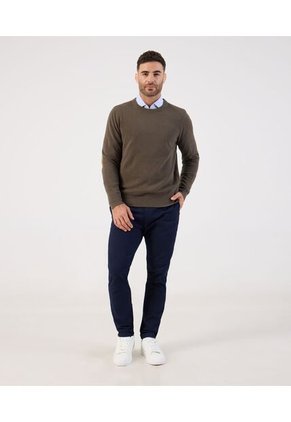 Camisa  Para Hombre Manga Larga Con Bolsillo Cuello I Color Azul Marca Patprimo #44017340