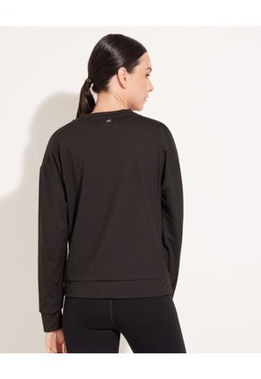 Buzo Para Mujer Cuello Redondo Color Negro Marca Patprimo #30060064