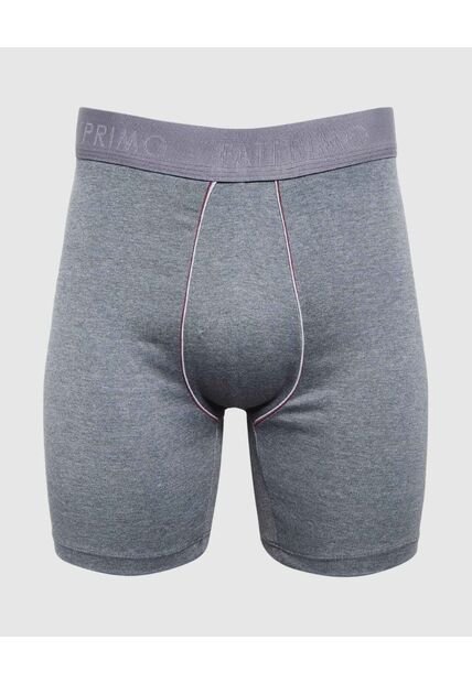 Bóxer Medio Ergonómico Con Elástico Expuesto  X1 Para Hombre Gris Patprimo