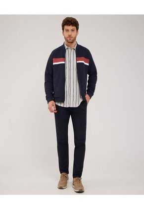 Buzo Para Hombre Bomber Color Negro Marca Patprimo #44060278