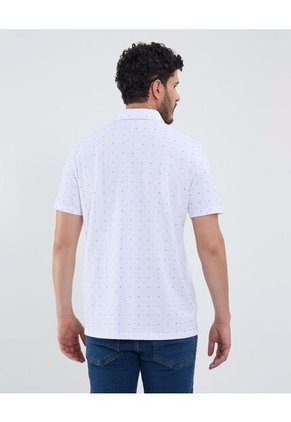Polo Para Hombre Cuello Maquina Con Bolsillo Color Blanco Marca Patprimo #44112698