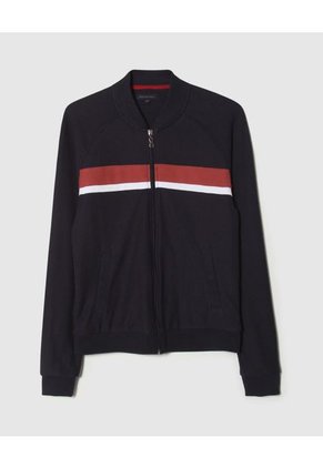 Buzo Para Hombre Bomber Color Negro Marca Patprimo #44060278