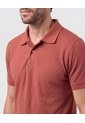 Polo Con Bordado   Para Hombre Naranja Patprimo de Patprimo