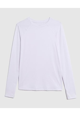 Camiseta Deportiva Manga Larga   Para Mujer Blanco Patprimo Patprimo