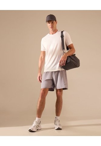 Bermuda Deportiva Unicolor   Para Hombre Gris Patprimo Patprimo