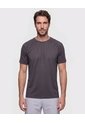 Camiseta Deportiva Con Detalle En Mangas   Para Hombre Gris Patprimo de Patprimo