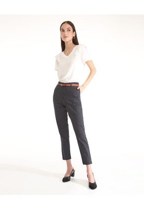 Pantalón Para Mujer Chino Color Negro Marca Patprimo #30071621
