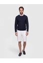 Saco Tejido Cuello Redondo Texturizado   Para Hombre Azul Patprimo de Patprimo