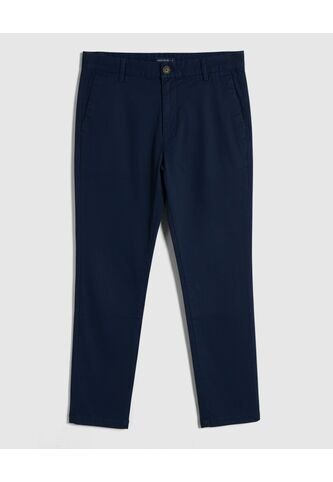 Pantalón Clásico  De Corte Recto  Para Hombre Azul Patprimo Patprimo