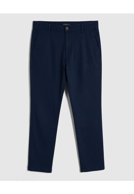 Pantalón Clásico  De Corte Recto  Para Hombre Azul Patprimo