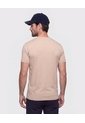 Camiseta Básica Cuello Redondo   Para Hombre Café Patprimo de Patprimo