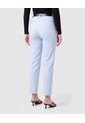 Pantalón Unicolor Con Pasadores   Para Mujer Azul Patprimo de Patprimo