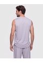 Camiseta Deportiva Unicolor   Para Hombre Gris Patprimo de Patprimo