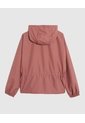 Chaqueta Rompevientos  Capucha Ajustable  Para Mujer Café Patprimo de Patprimo