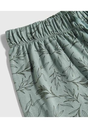 Pijama  Para Hombre M/C P/L Color Verde Marca Patprimo #44040231