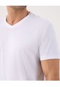 Camiseta Deportiva Unicolor   Para Hombre Blanco Patprimo de Patprimo