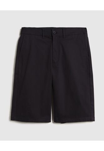 Bermuda Unicolor Con Bolsillos Diagonales   Para Hombre Azul Patprimo Patprimo