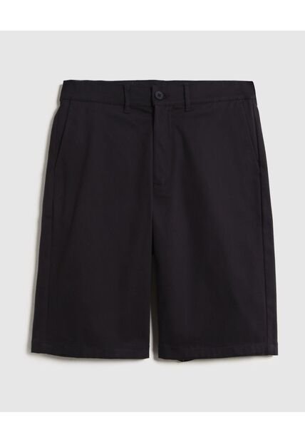 Bermuda Unicolor Con Bolsillos Diagonales   Para Hombre Azul Patprimo