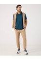 Camiseta Deportiva Unicolor   Para Hombre Verde Patprimo de Patprimo