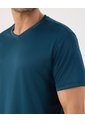 Camiseta Deportiva Unicolor   Para Hombre Verde Patprimo de Patprimo