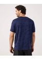 Camiseta Texturizada   Para Hombre Azul Patprimo de Patprimo