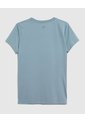 Camiseta Deportiva Con Estampado   Para Mujer Azul Patprimo de Patprimo