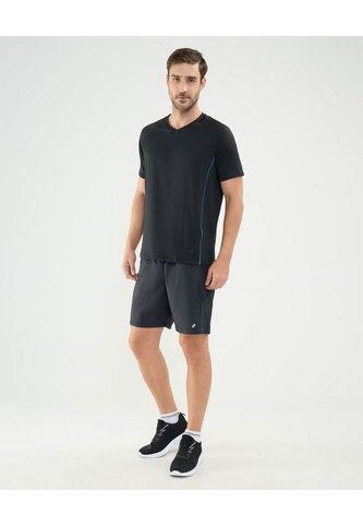 Bermuda Deportiva Con Bolsillos  Para Hombre Negro Patprimo Patprimo