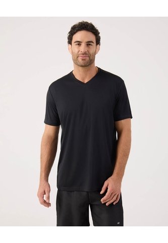 Camiseta Deportiva Unicolor   Para Hombre Negro Patprimo Patprimo