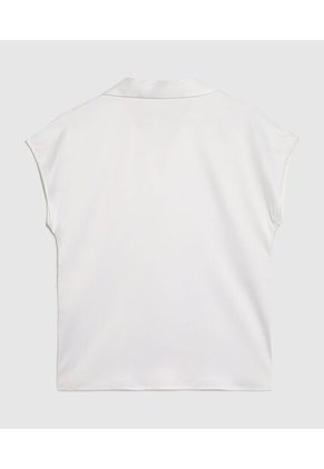 Blusa Para Mujer Manga Corta Color Blanco Marca Patprimo #30129428