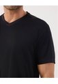 Camiseta Deportiva Unicolor   Para Hombre Negro Patprimo de Patprimo