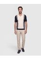 Polo De Tejido   Para Hombre Crema Patprimo de Patprimo