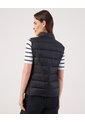 Chaleco Unicolor Acolchado   Para Mujer Negro Patprimo de Patprimo