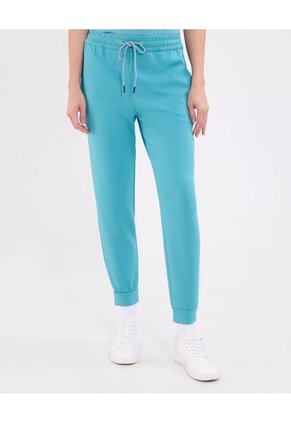 Pantalon Jogger Unicolor Para Mujer Azul Patprimo
