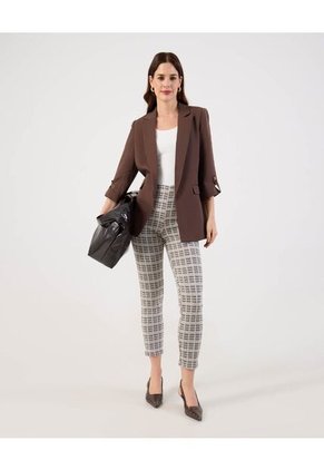 Camiseta  Para Mujer Manga 3/4 Cuello Redondo Color Blanco Marca Patprimo #30098478