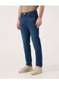 Jeans Regular Tono Azul Medio   Para Hombre Azul Patprimo de Patprimo