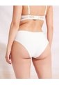 Panty Clásico Unicolor Con Elástico Visible  Para Mujer Blanco Patprimo de Patprimo