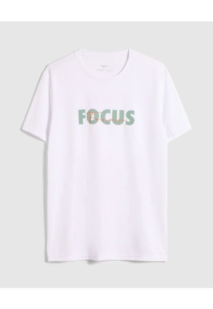 Camiseta Con Screen  Para Hombre Blanco Patprimo