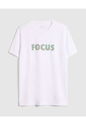 Camiseta Con Screen Para Hombre Blanco Patprimo