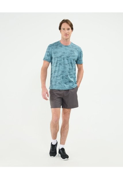 Bermuda Running Con Boxer Interno  Para Hombre Gris Patprimo