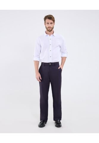 Pantalon Regular   Para Hombre Azul Patprimo Patprimo