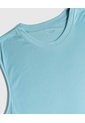 Camiseta Deportiva Unicolor   Para Hombre Azul Patprimo de Patprimo