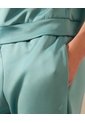 Buzo Unicolor Cuello Alto   Para Mujer Verde Patprimo de Patprimo