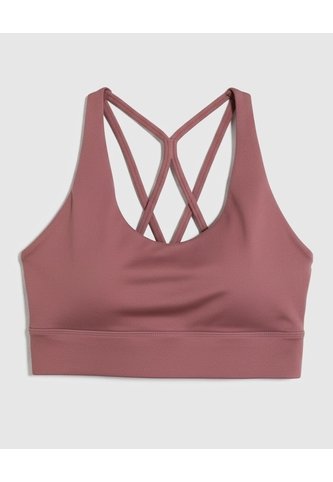 Top Deportivo De Alto Soporte   Para Mujer Café Patprimo Patprimo