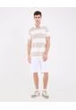 Bermuda Tipo Chino  Para Hombre Blanco Patprimo de Patprimo